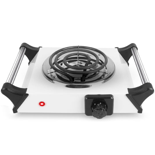 Skorter | 1000W Electric Burner Portable Coil Heating Stove Plates Countertop