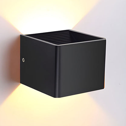 Skorter | Laurion – Modern Cube Wall Lamp | LED Ambient Lighting for Living Room & Bedroom