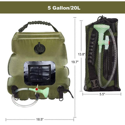 Skorter | Solar Shower Bag for Camping Van and Tents