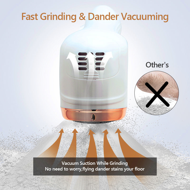 Skorter | Electric Callus Remover Foot Corns Dead Skin Treatment Rechargeable Scraper Plumice Peel for Soft Toes