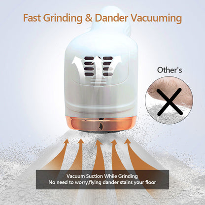 Skorter | Electric Callus Remover Foot Corns Dead Skin Treatment Rechargeable Scraper Plumice Peel for Soft Toes