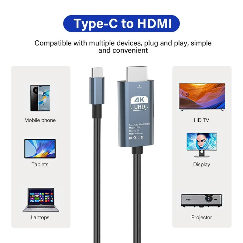 Skorter | C to Hdmi Cable Cool Running Hdmi to Skorter | C