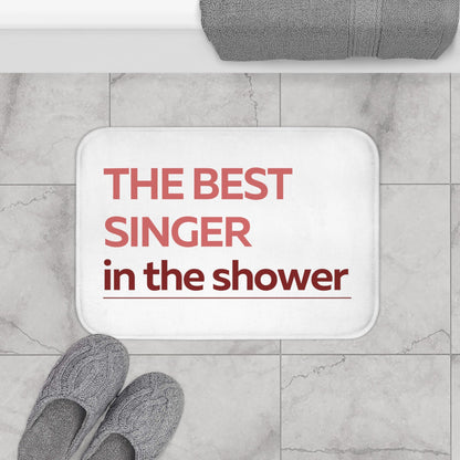 Skorter | Best Singer in Skorter | Shower Red Bath Mat