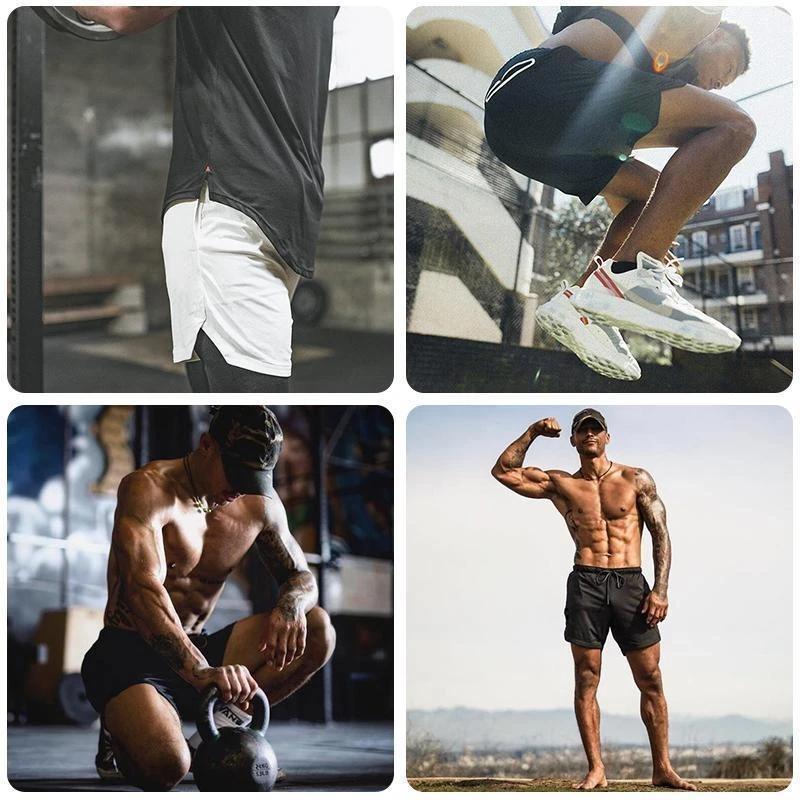 Skorter | 2-in-1 Double Layer Fitness Quick-Drying Pants