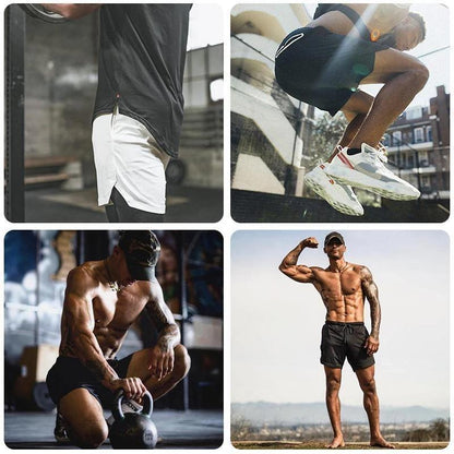 Skorter | 2-in-1 Double Layer Fitness Quick-Drying Pants