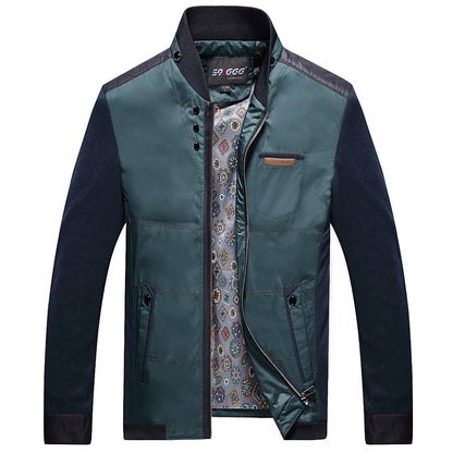 Vattentät jacka med komfortfoder för män, skorter