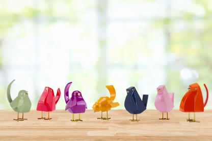 Skorter | Bird sculpture // Red