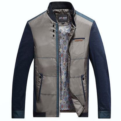 Vattentät jacka med komfortfoder för män, skorter