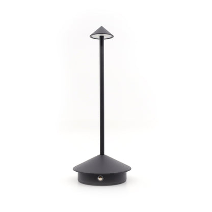 Skorter | Shade Crest Rechargeable Table Lamp // Black