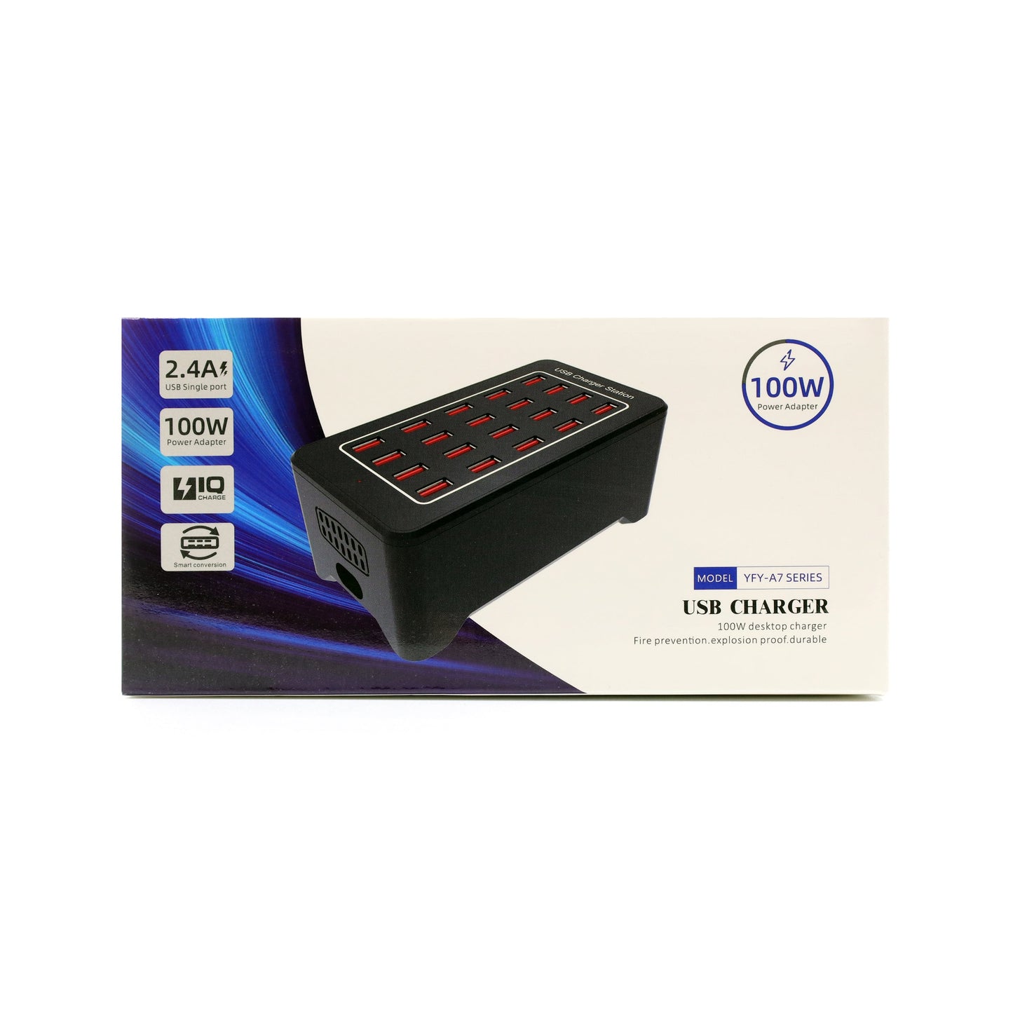 Skorter | 20-Port 100W USB Charger Station