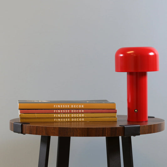 Skorter | Silhouette Rechargeable Lamp // Red