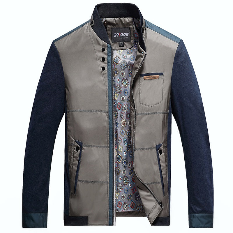 Vattentät jacka med komfortfoder för män, skorter