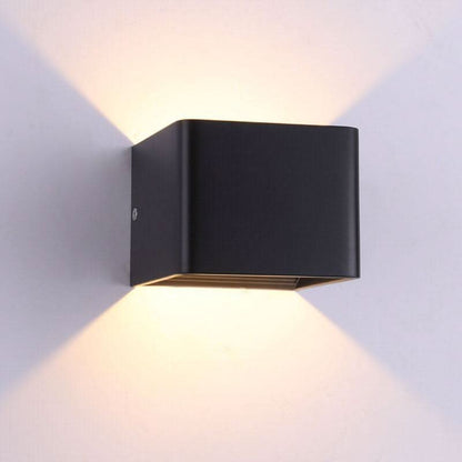 Skorter | Luxorlight - Stylish Square LED Wall Lamps in Aluminum