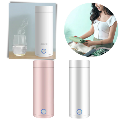 Skorter | Portable Water Boiler 400ml – Compact Travel Kettle with Intelligent Temperature Control & Double Insulation