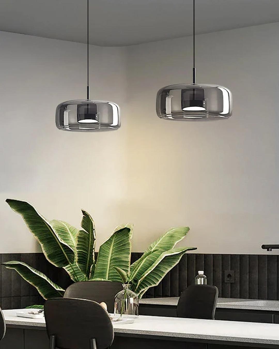 Skorter | Valentino Ceiling Pendant Light - Smoke
