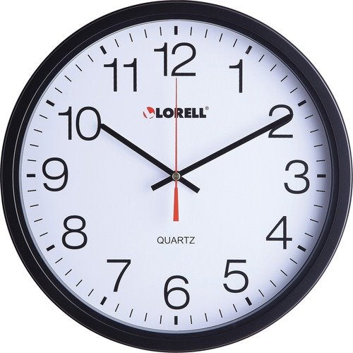 Skorter | Elegant Black Glass Wall Clock with Silent Movement