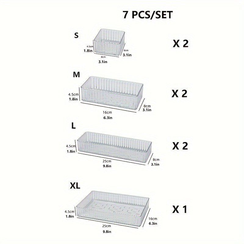 Skorter | Acrylic Cosmetic Organizer with Drawers