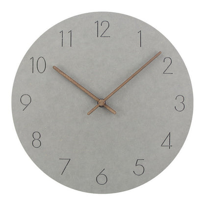 Skorter | Minimalist Norwegian Wall Decoration Silent Clock 29 cm