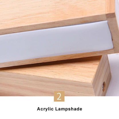 Skorter | Ecowood - Modern Dimmable Led-Headboard Lamp