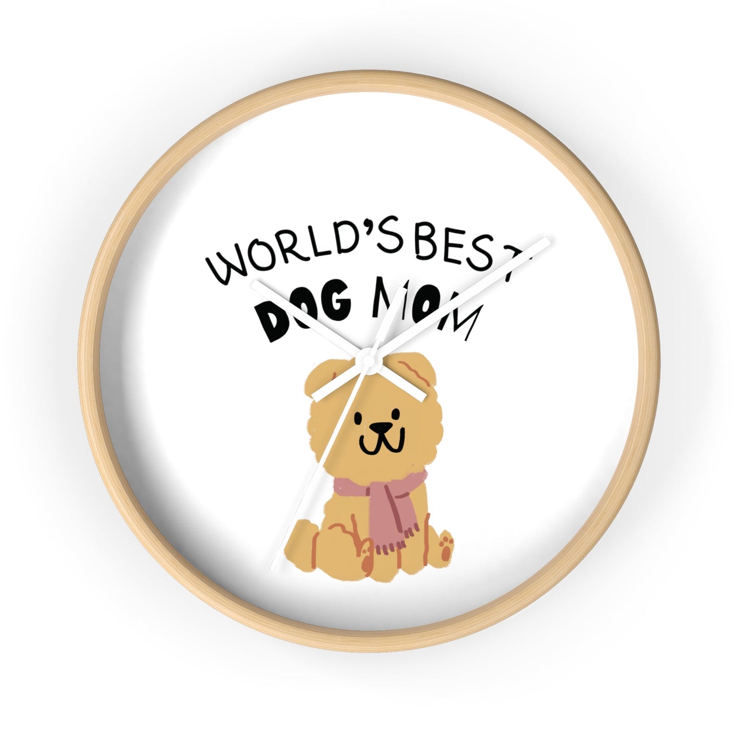 Skorter | Best Dog Mom Wall clock