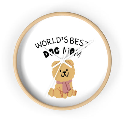 Skorter | Best Dog Mom Wall clock