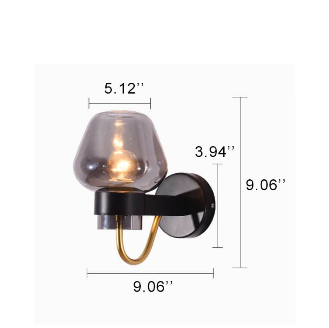 Skorter | Glassdelight - Stylish Cup-Shaped Wall Lamp