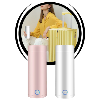Skorter | Portable Water Boiler 400ml – Compact Travel Kettle with Intelligent Temperature Control & Double Insulation