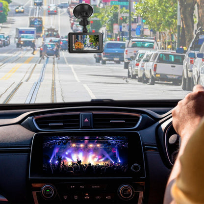 Skorter | 1080P Car DVR 3" Camera Dash Cam with 100° Angle Loop Recording Motion Detection