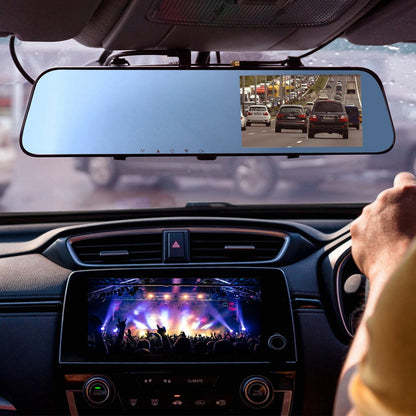 Skorter | 1080P Car DVR 4.3 inch Dash Cam with 140° Angle Loop Recording