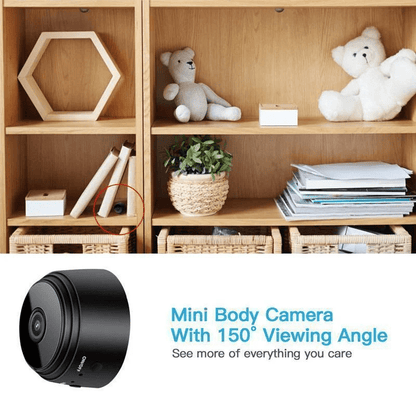 Skorter | MINIGUARD CAM – 1080p Mini Camera with Magnetic Mount & Night Vision