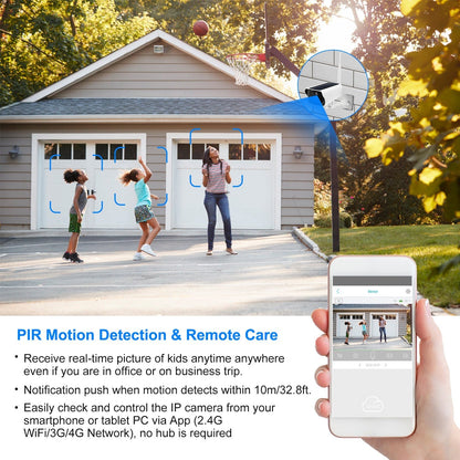 Skorter | 1080P Solar Powered Wifi IP Camera