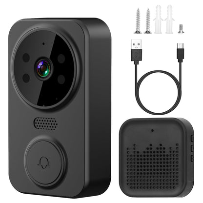 Skorter | 1080P WiFi Security Doorbell Camera 2 Way Audio Free Cloud Storage