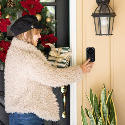 Skorter | 1080P WiFi Security Doorbell Camera 2 Way Audio Free Cloud Storage