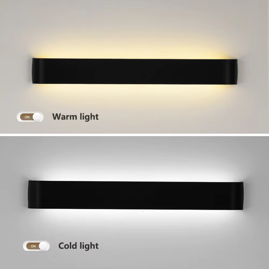 Skorter | Nordic LED Wall Light - Modern Brushed Aluminum Indoor Wall Light