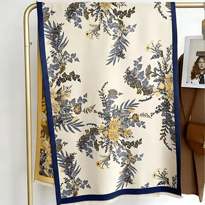 Skorter | Nuvé Floral Soft Double Sided Scarf