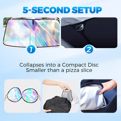 Skorter |  Laser sun protection for the car's windshield