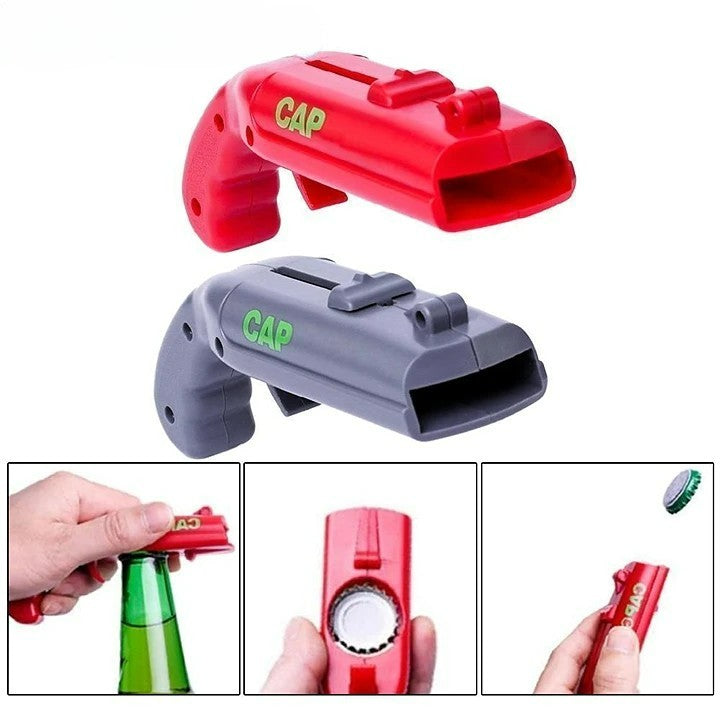 skorter | Cap Gun Beer Bottle Opener, Launcher Shooter Bottle Opener