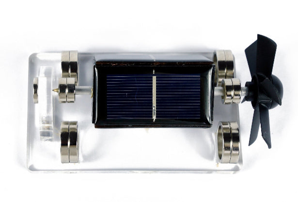 Skorter | Solar Energy Magnetic Levitation Fan Blade Solar Motor with 300-1500Rpm, for Laboratory & Toys