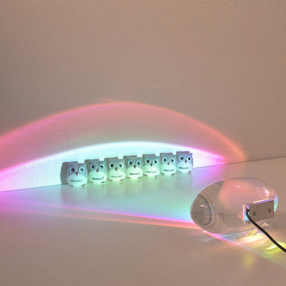 Skorter | Creative Crystal Projection Angel Eyes LED Table Lamp