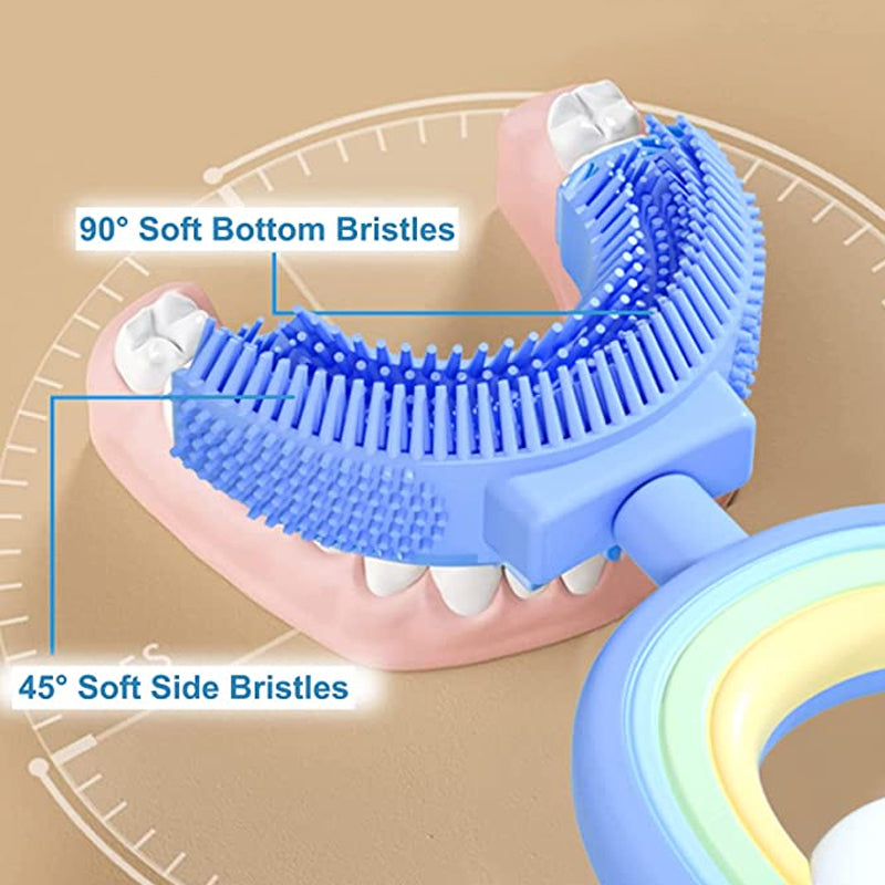 Skorter | Children's Rainbow U-shaped Toothbrush