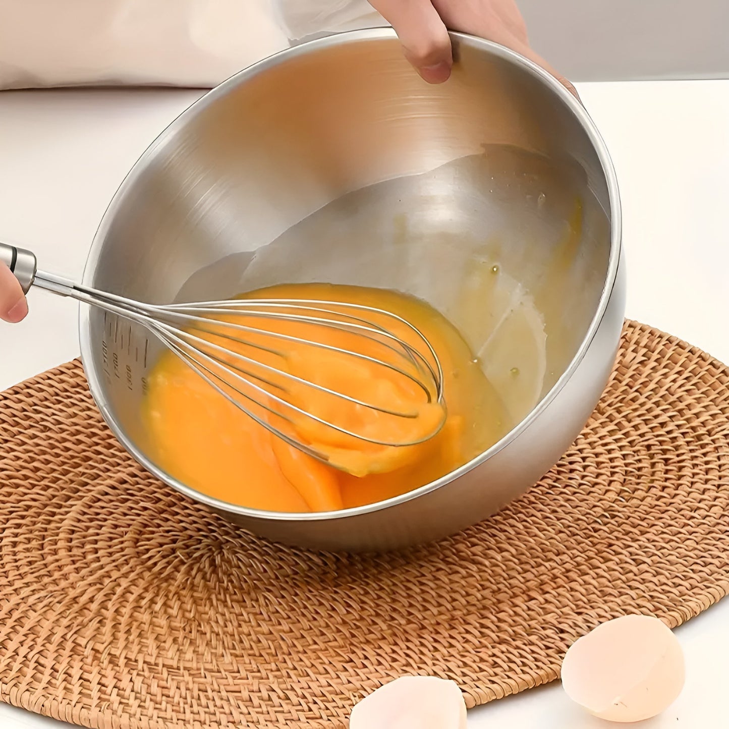 Skorter | 3pcs Stainless Steel Mixing Bowl Set