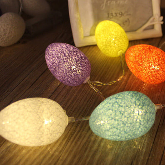 Skorter | LED Easter Egg Cotton Wire Lights Decorative Copper Wire Lights