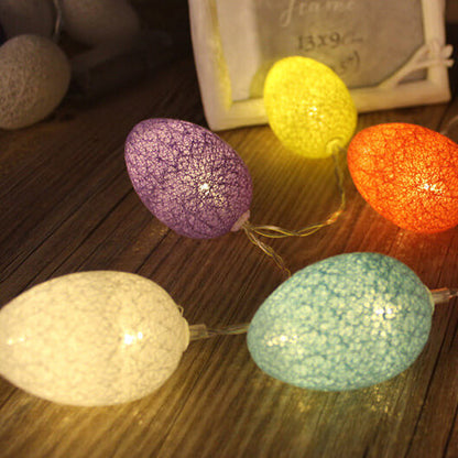 Skorter | LED Easter Egg Cotton Wire Lights Decorative Copper Wire Lights