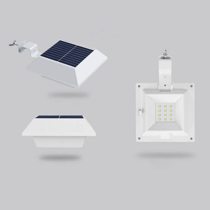 Skorter | Solar UFO Shape Design Fence Light LED Outdoor Wall Lamp