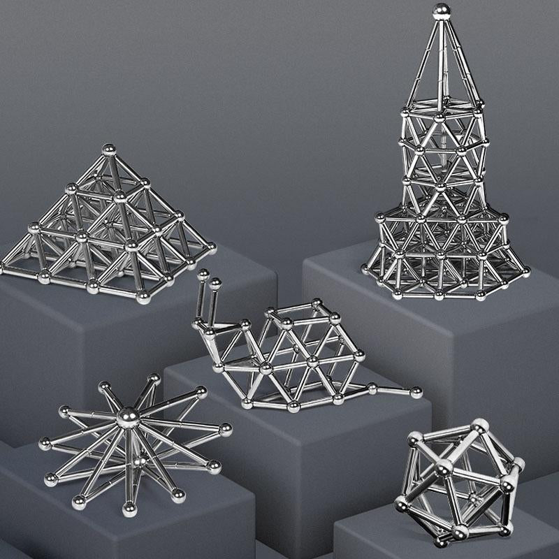 Skorter | DIY magnetic balls and rod set