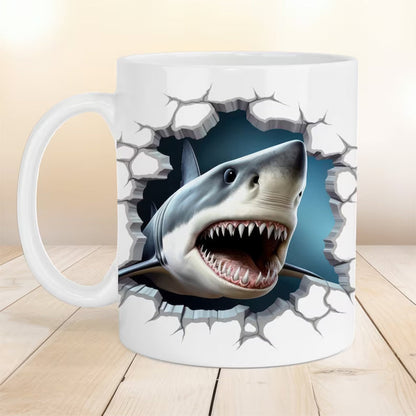 skorter | 3d Ocean Beach Breakthrough Theme Coffee Mug