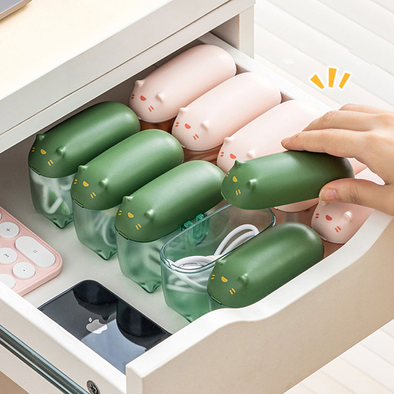 skorter | Cartoon Data Cable Storage Box