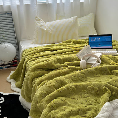 Skorter | Cloud Flower Snuggle Blanket