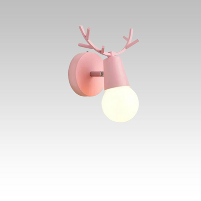 Skorter | AntlerGlow - Modern Adjustable Children's Room Wall Lamp