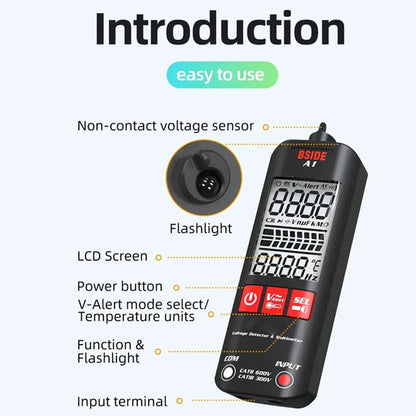 Skorter | A1 Fully Automatic Anti-Burner Intelligent Digital Multimeter